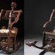Illustration for article titled These skeleton rocking chairs are the most uninviting ever